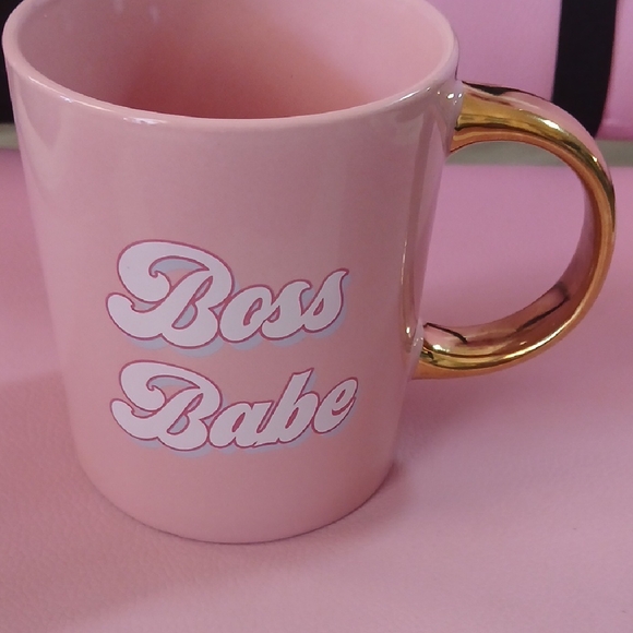 Paris Hilton Pink and Gold Mug - Picture 1 of 5